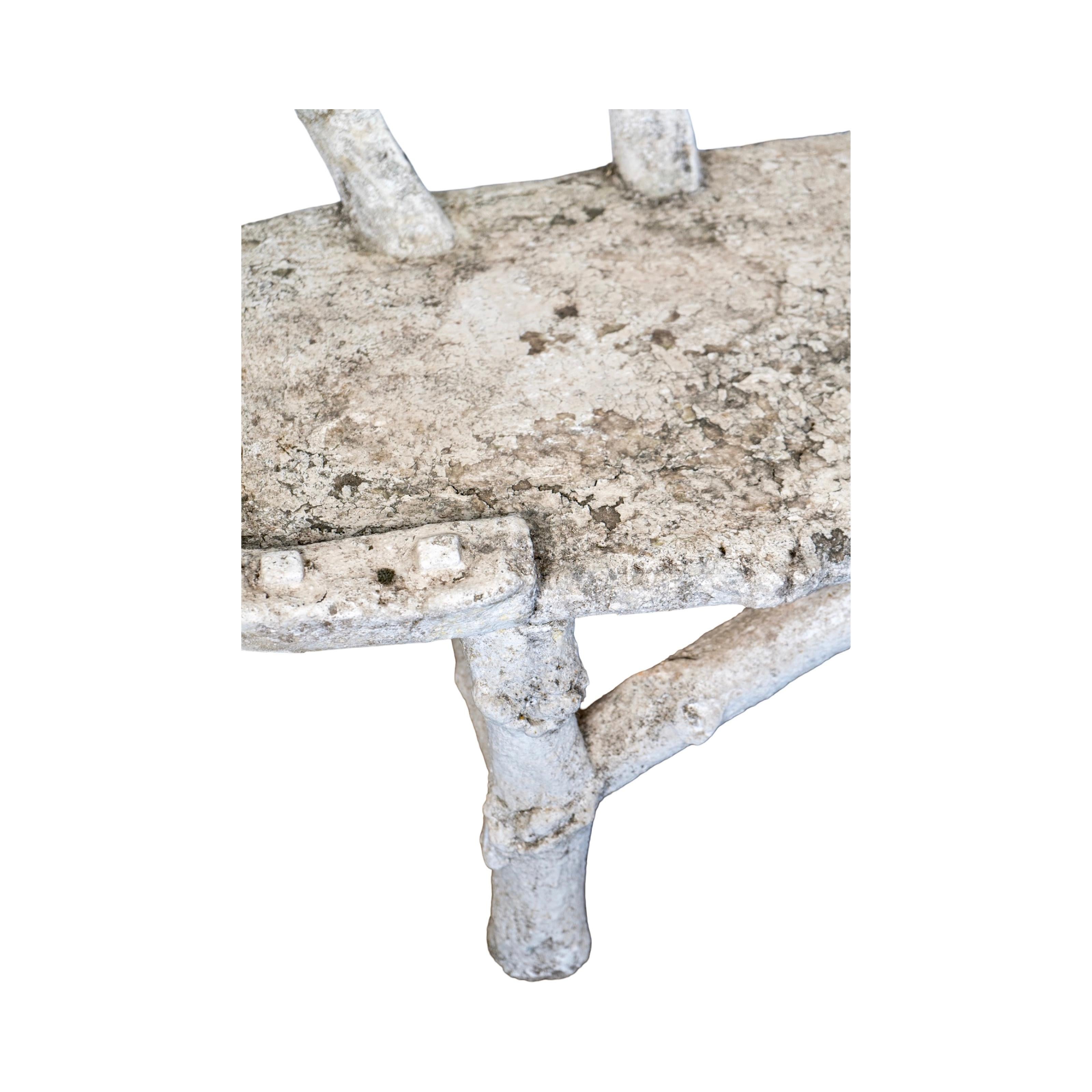 Panchina francese in finto Boi in vendita 3