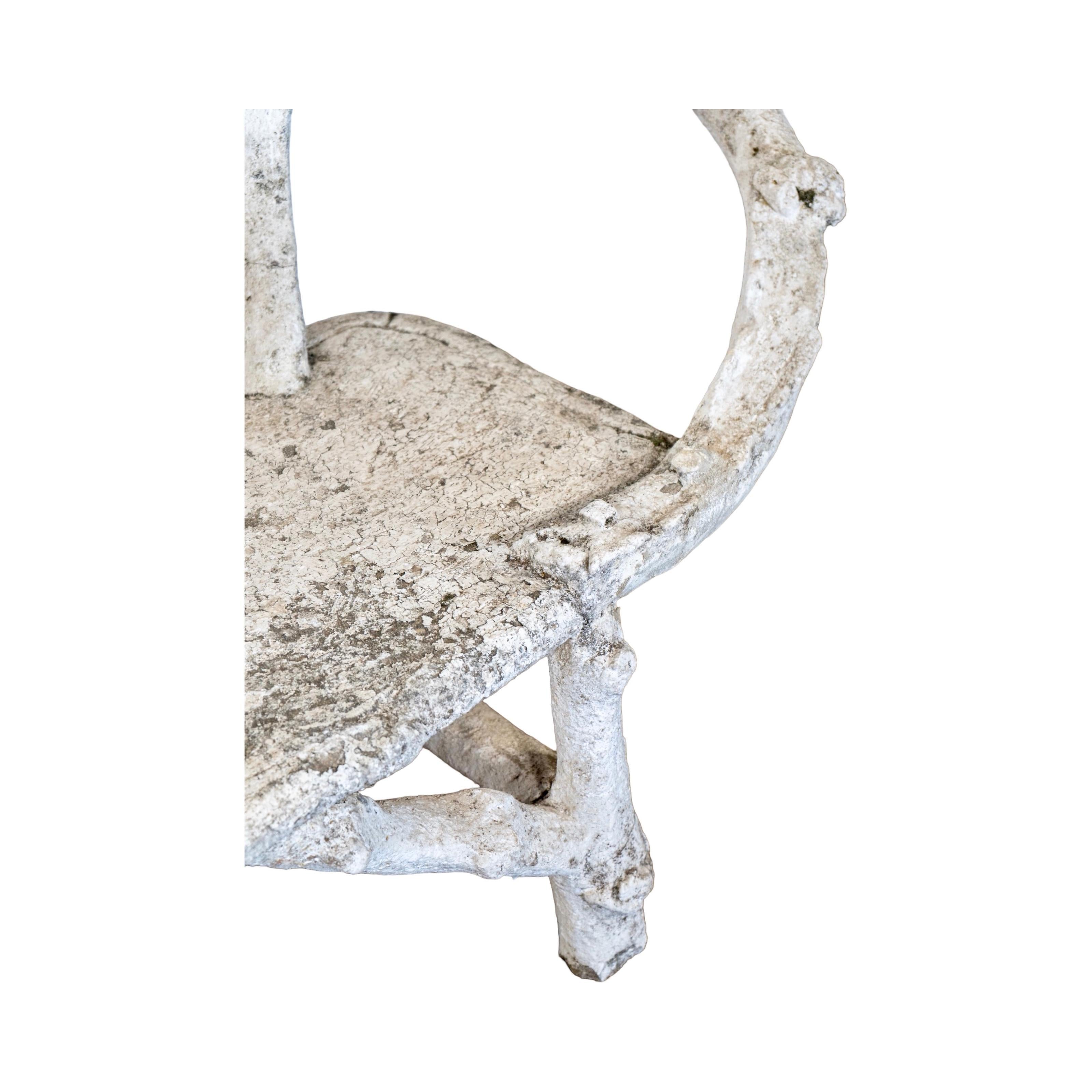 Panchina francese in finto Boi in vendita 4