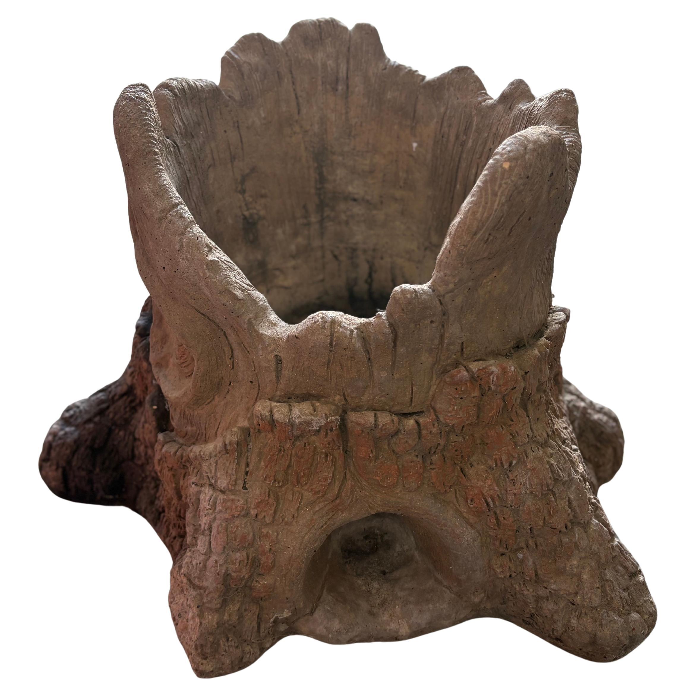 Jardinière française en faux bois