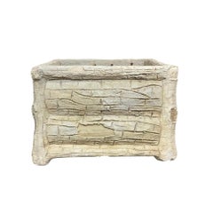 French Faux Bois Planter