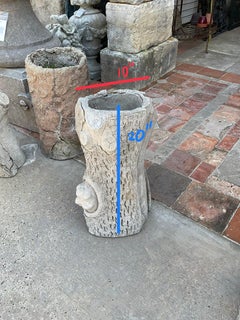 French Faux Bois Planter