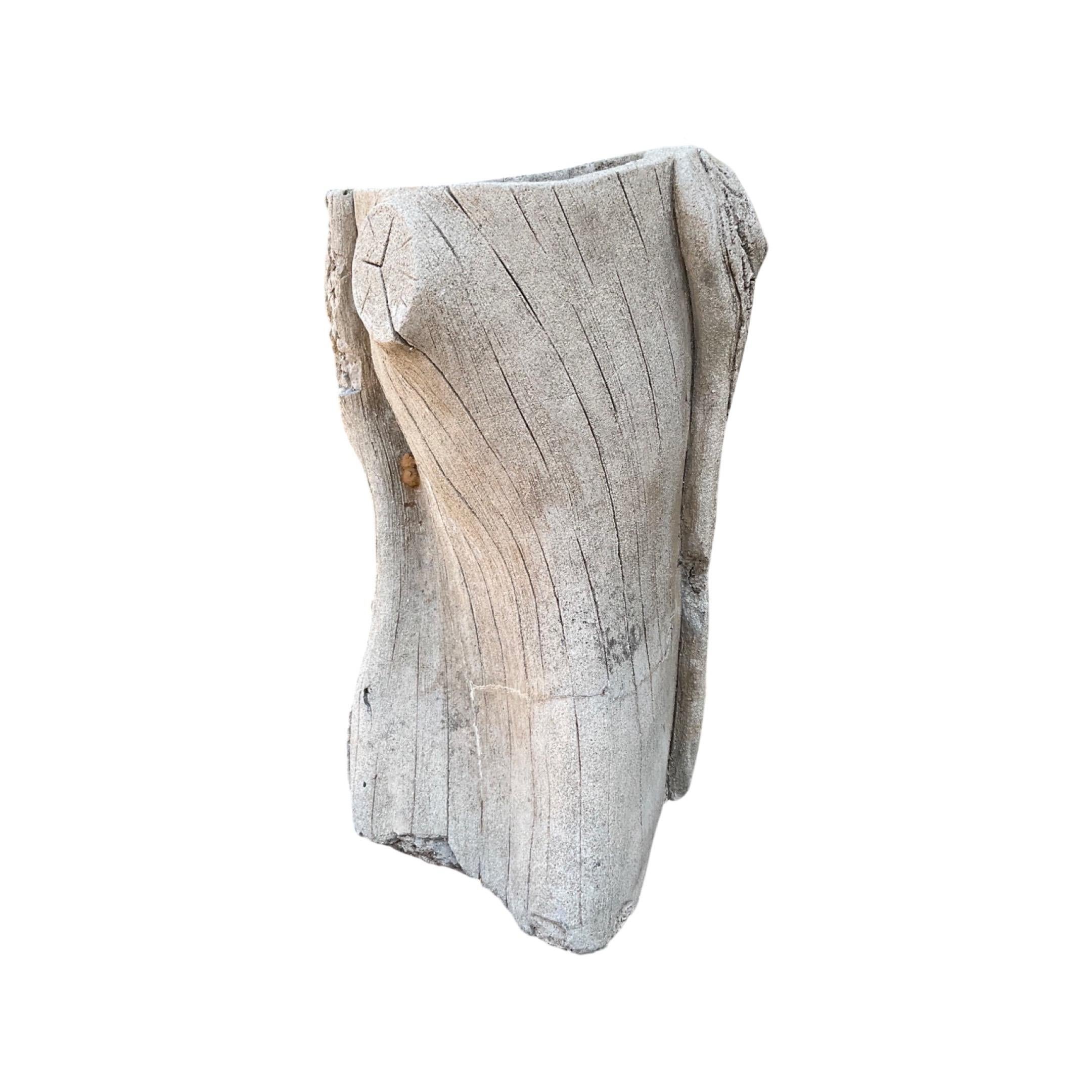 Faux Bamboo French Faux Bois Planter For Sale