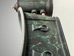 French faux marble painted bath ca. 1900