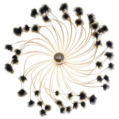 French Feathers Chandelier
