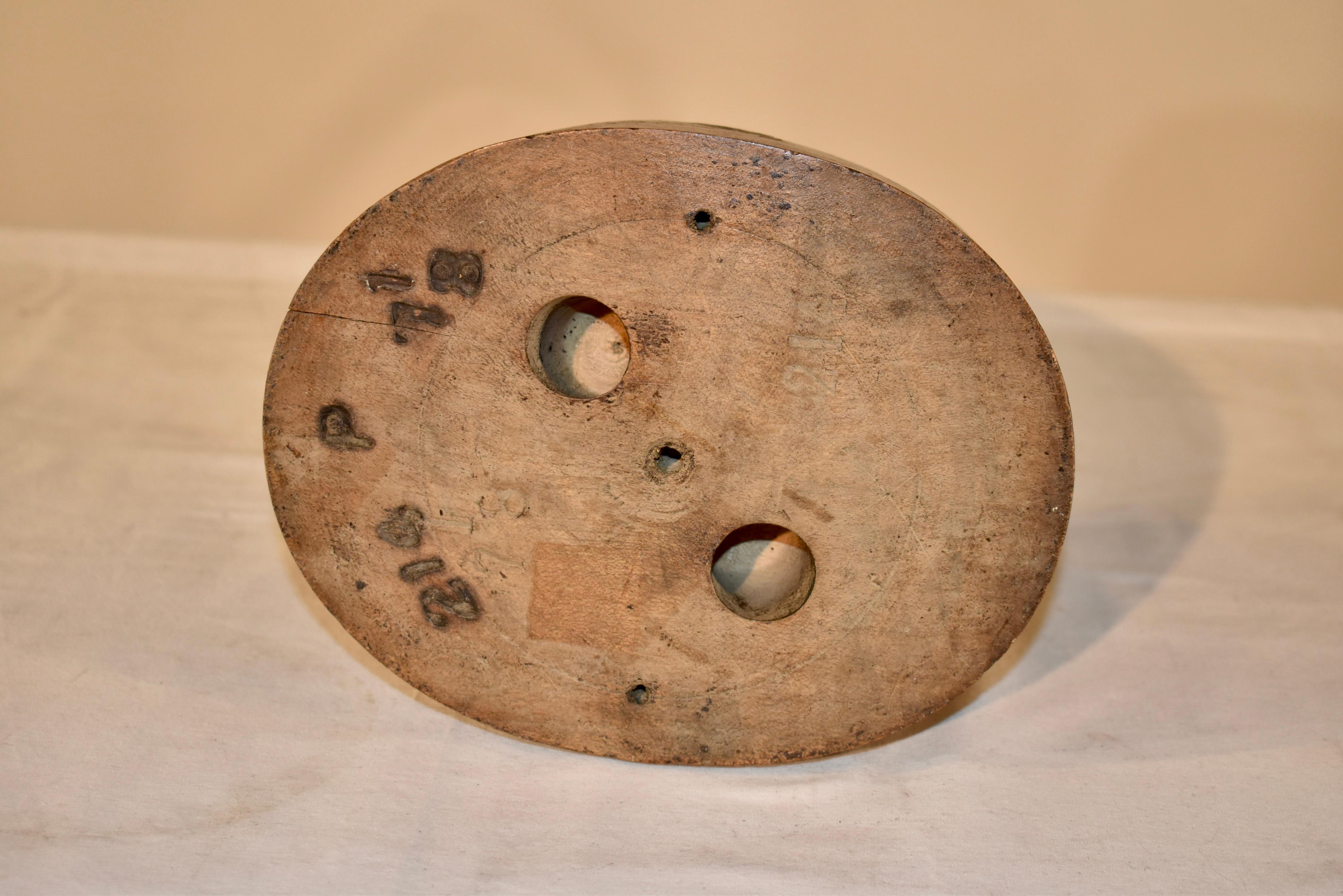 French Fedora Hat Form , Circa 1900 For Sale 1