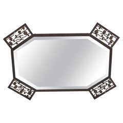 Miroir français Fer Forge