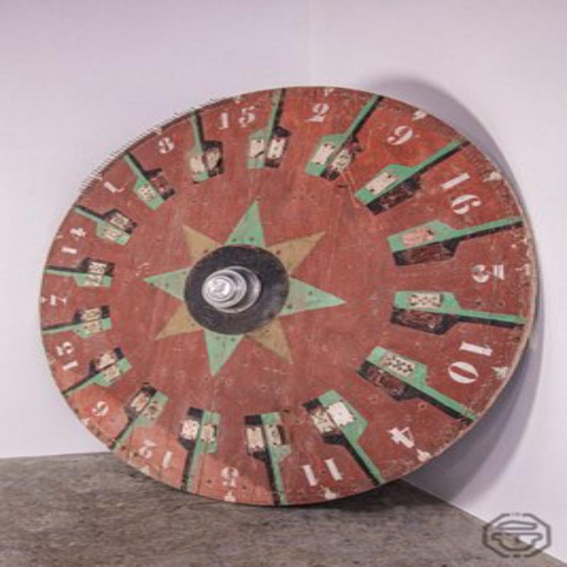 20ième siècle Roue de fête française, années 1940 en vente