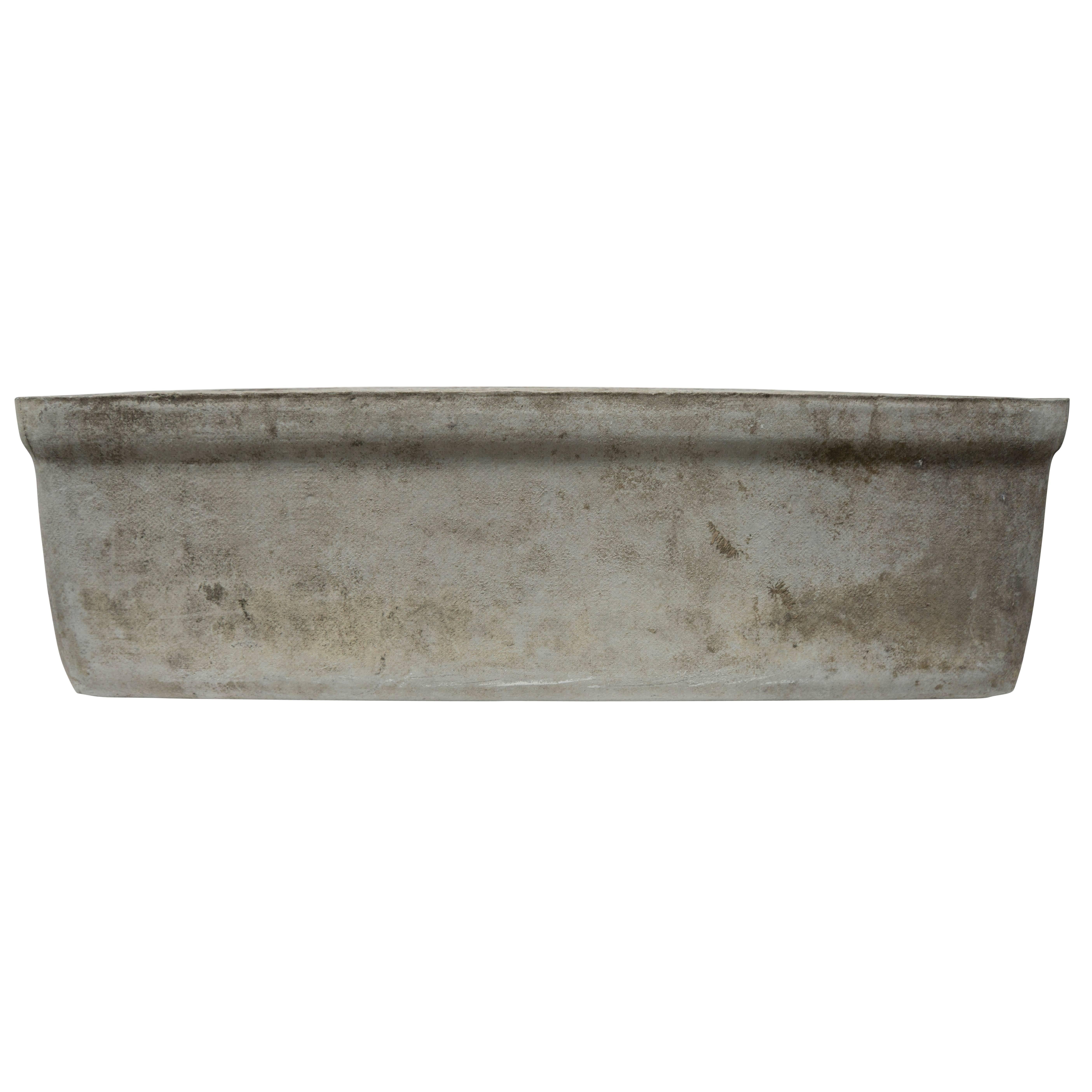 French Fiber Cement Trough In Good Condition In Culver City, CA