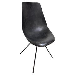 French Fiberglass Chair by Jean-René Picard for S.E.T.A., 1955