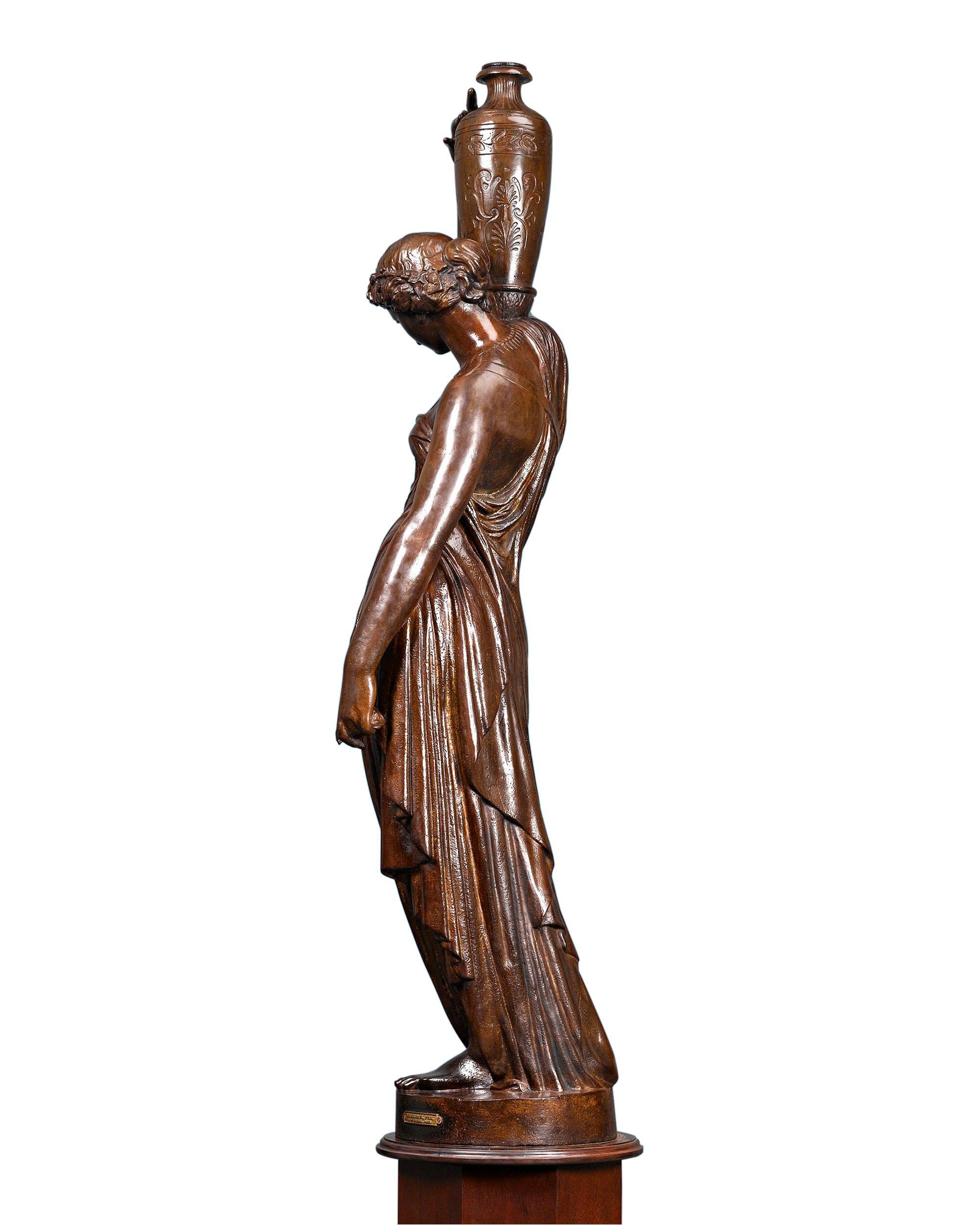 Figurale Statue der Französischen Statue (19. Jahrhundert) im Angebot