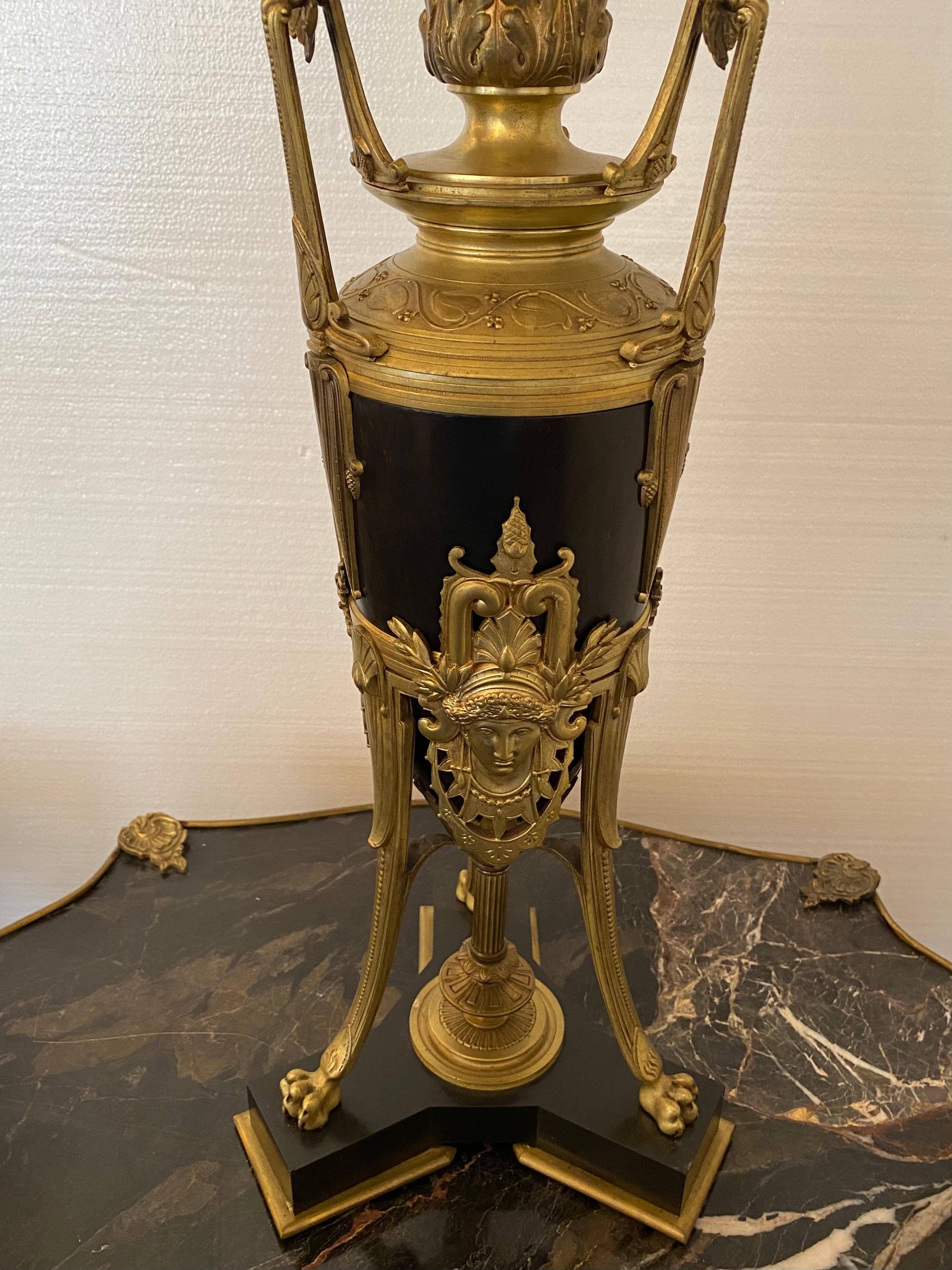 antique candelabra lamp