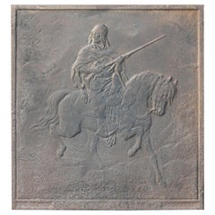 French Fireback / Backsplash with Lawrence of Arabia