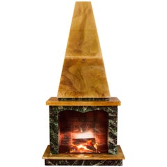 French Fireplace Bar Cabinet, 1960s