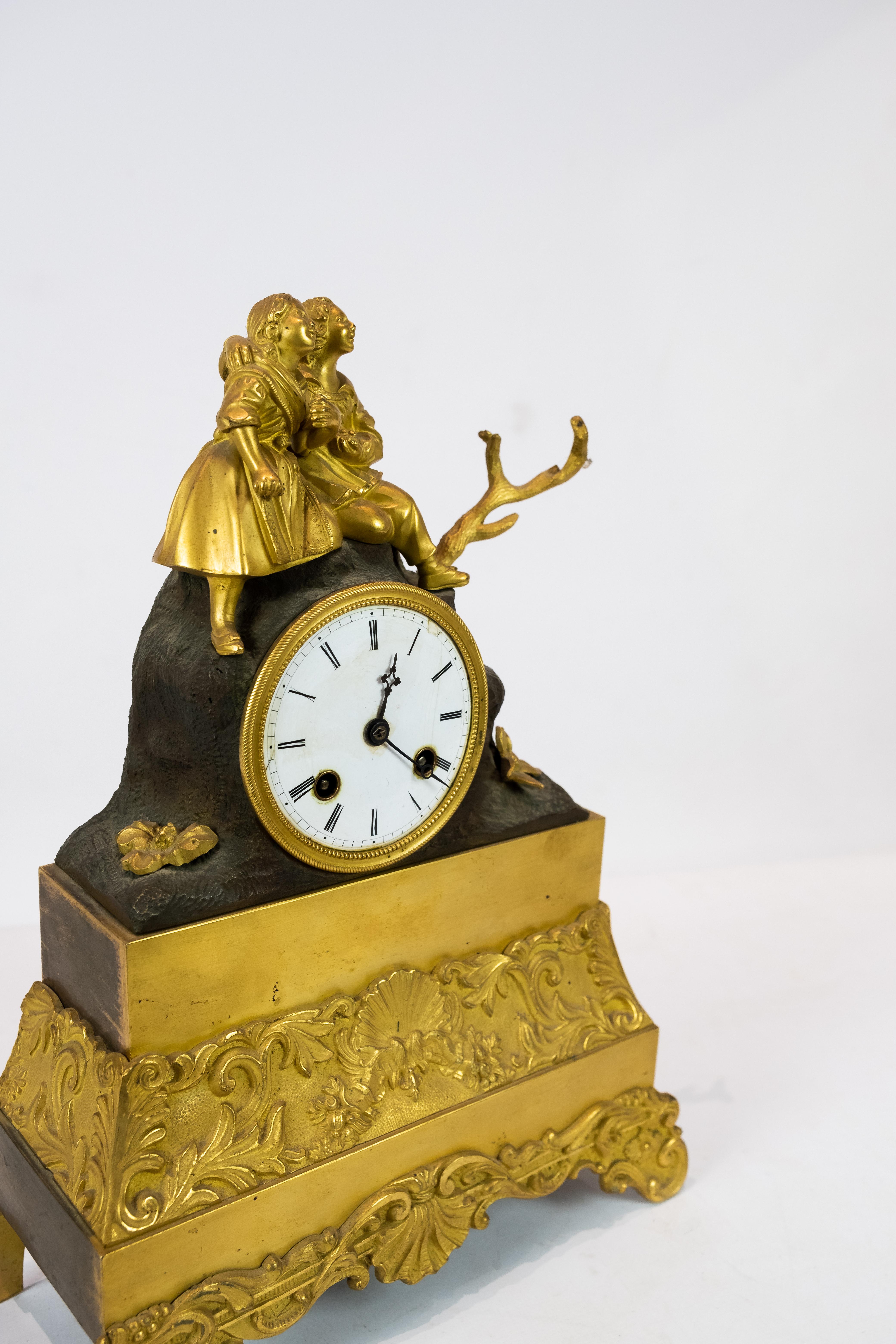 1800s mantel clock