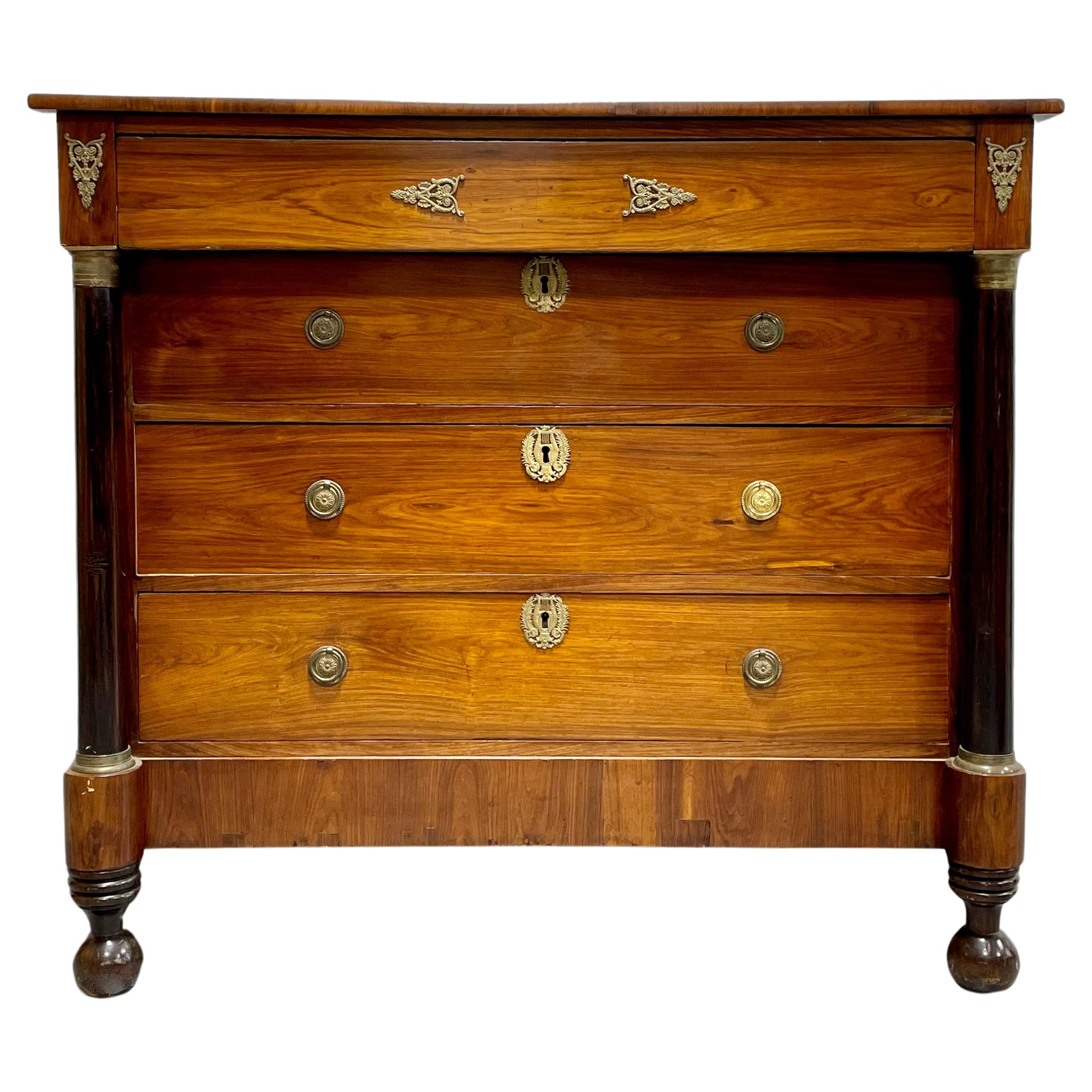French First Empire Period Chest of Drawers / Commode / Dresser, c. 1810