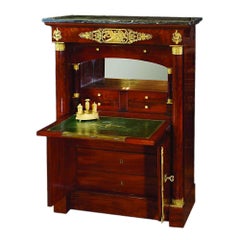 French First Empire Period, circa 1805, ‘Secretaire Abattant’