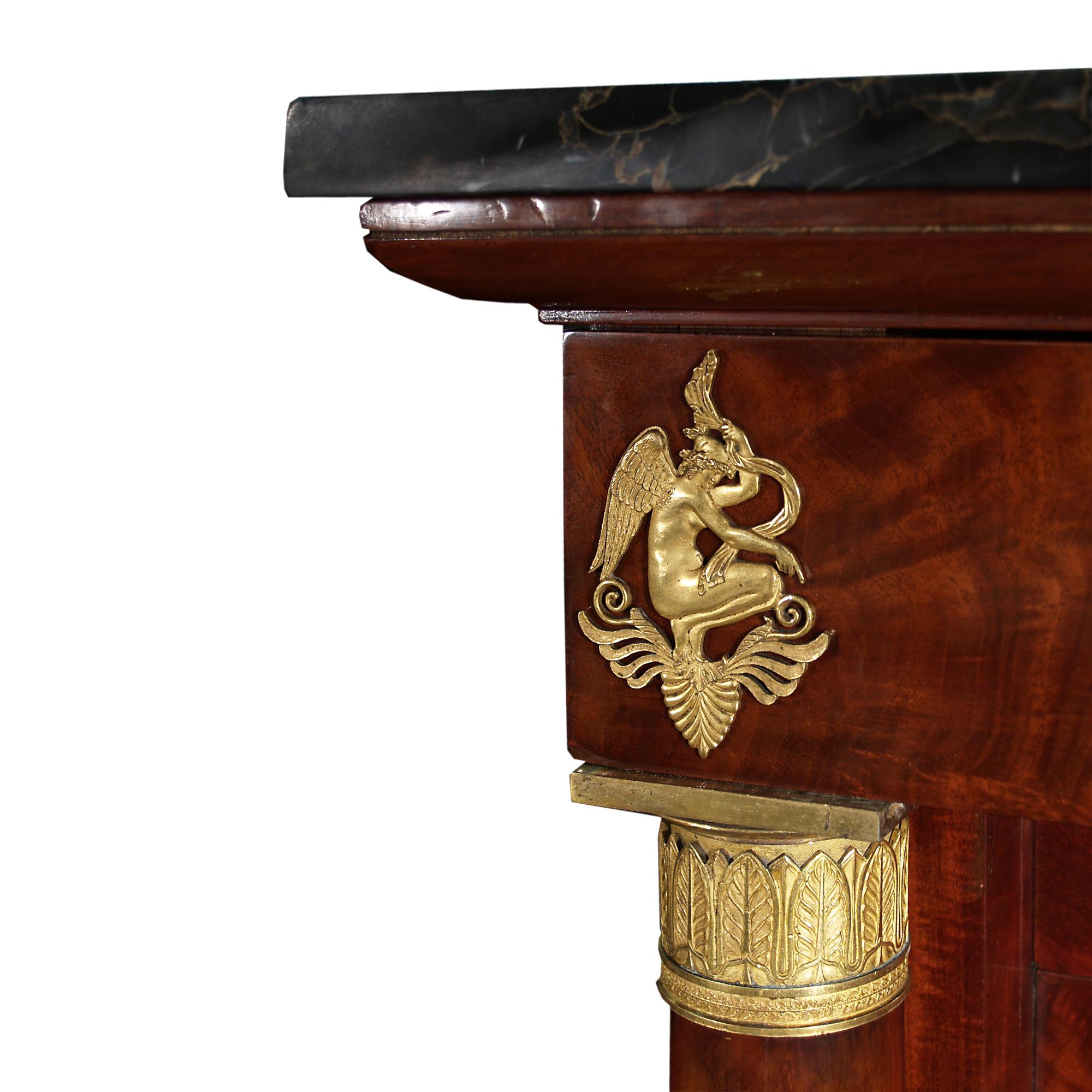 19th Century French First Empire Period, circa 1805, ‘Secretaire Abattant’ For Sale