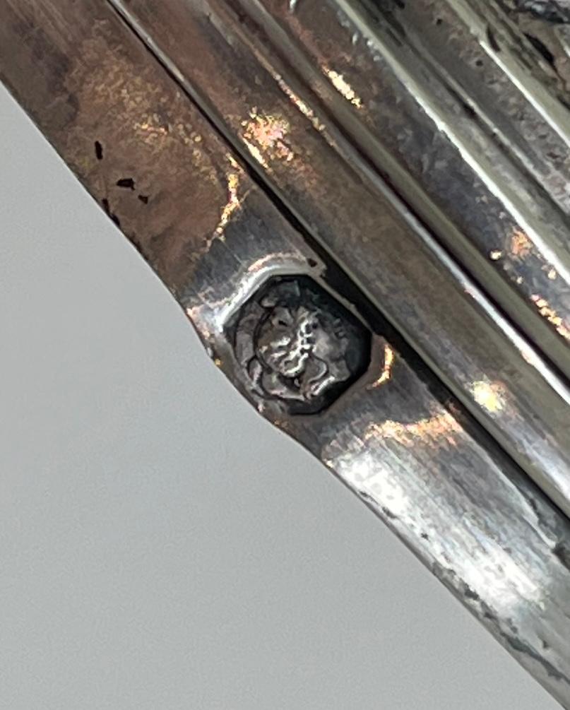 Französisches First Standard Silber Trinket Box im Angebot 2