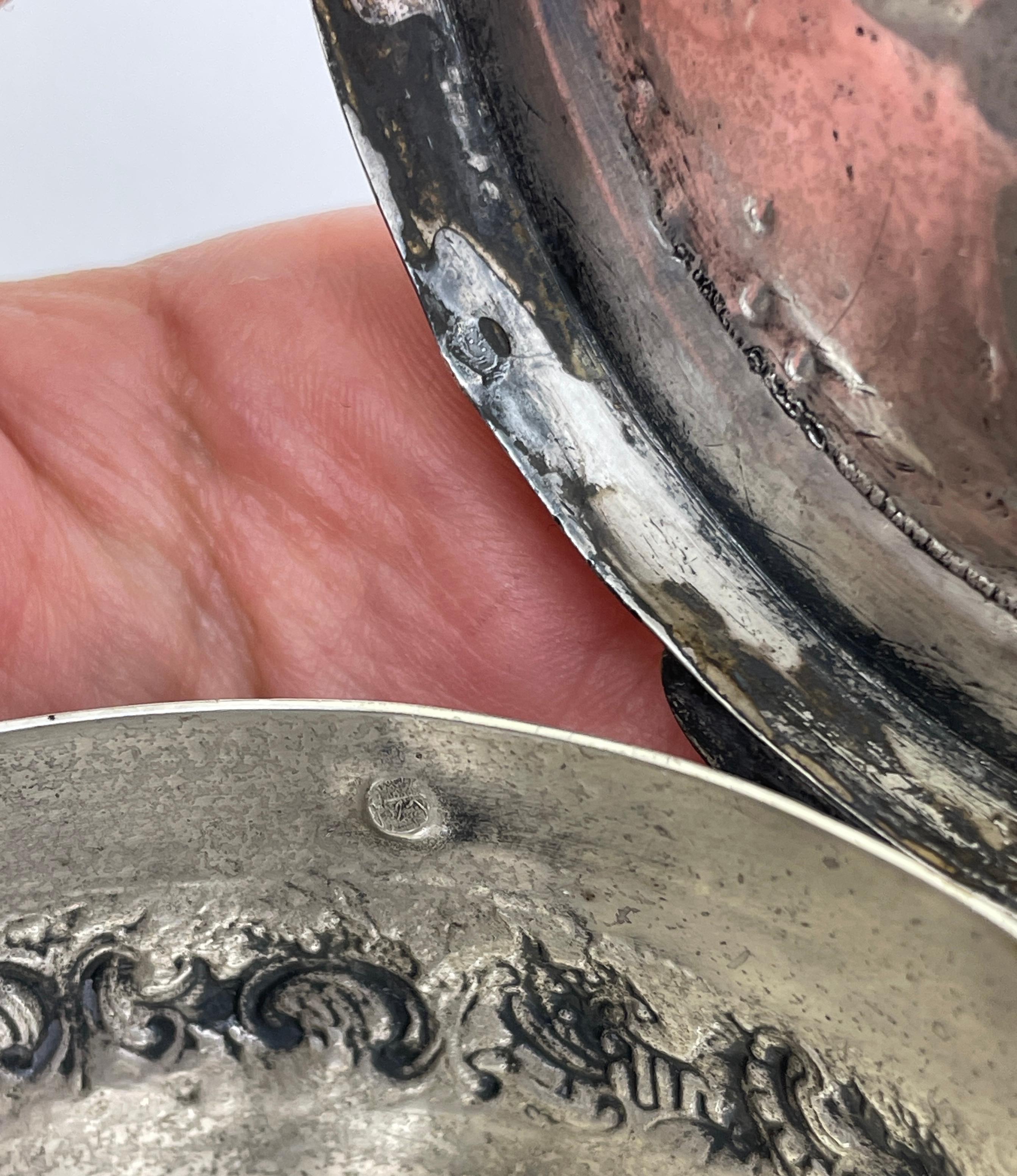 Französisches First Standard Silber Trinket Box im Angebot 3