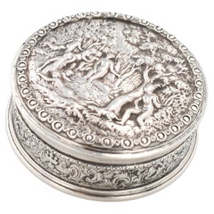 Französisches First Standard Silber Trinket Box