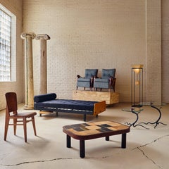French 'Flavigny' Daybed by Jean Prouvé, 1950s