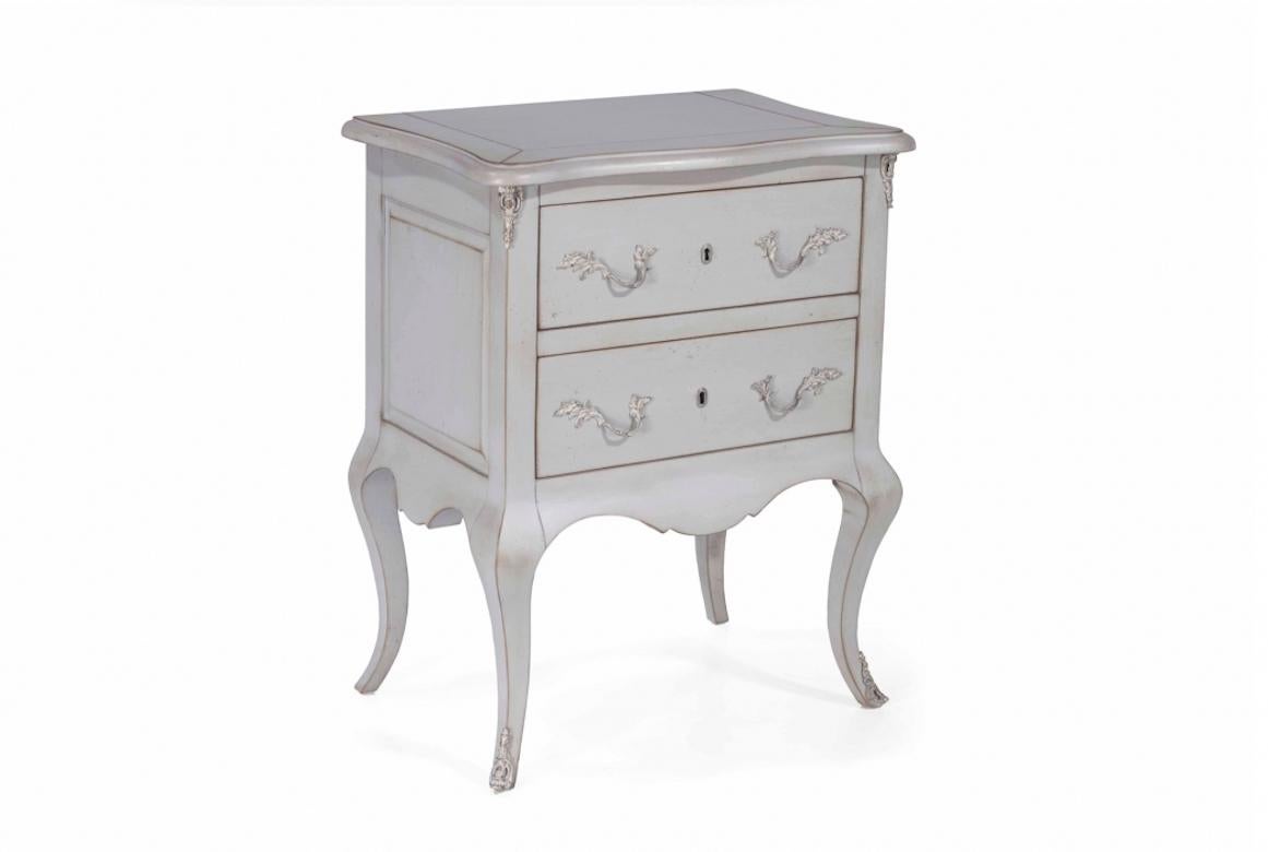 French Fleur Bedside Table, 20th Century For Sale 1