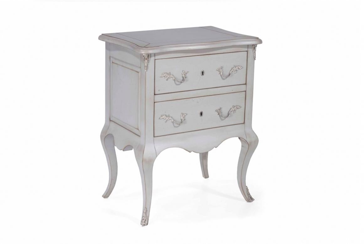 French Fleur Bedside Table, 20th Century For Sale 2