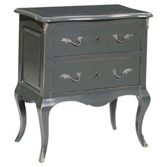 French Fleur Bedside Table, 20th Century