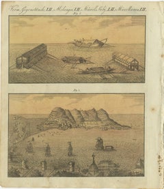 French Floating Batteries Bombarding Gibraltar During the Great Siege, 1782