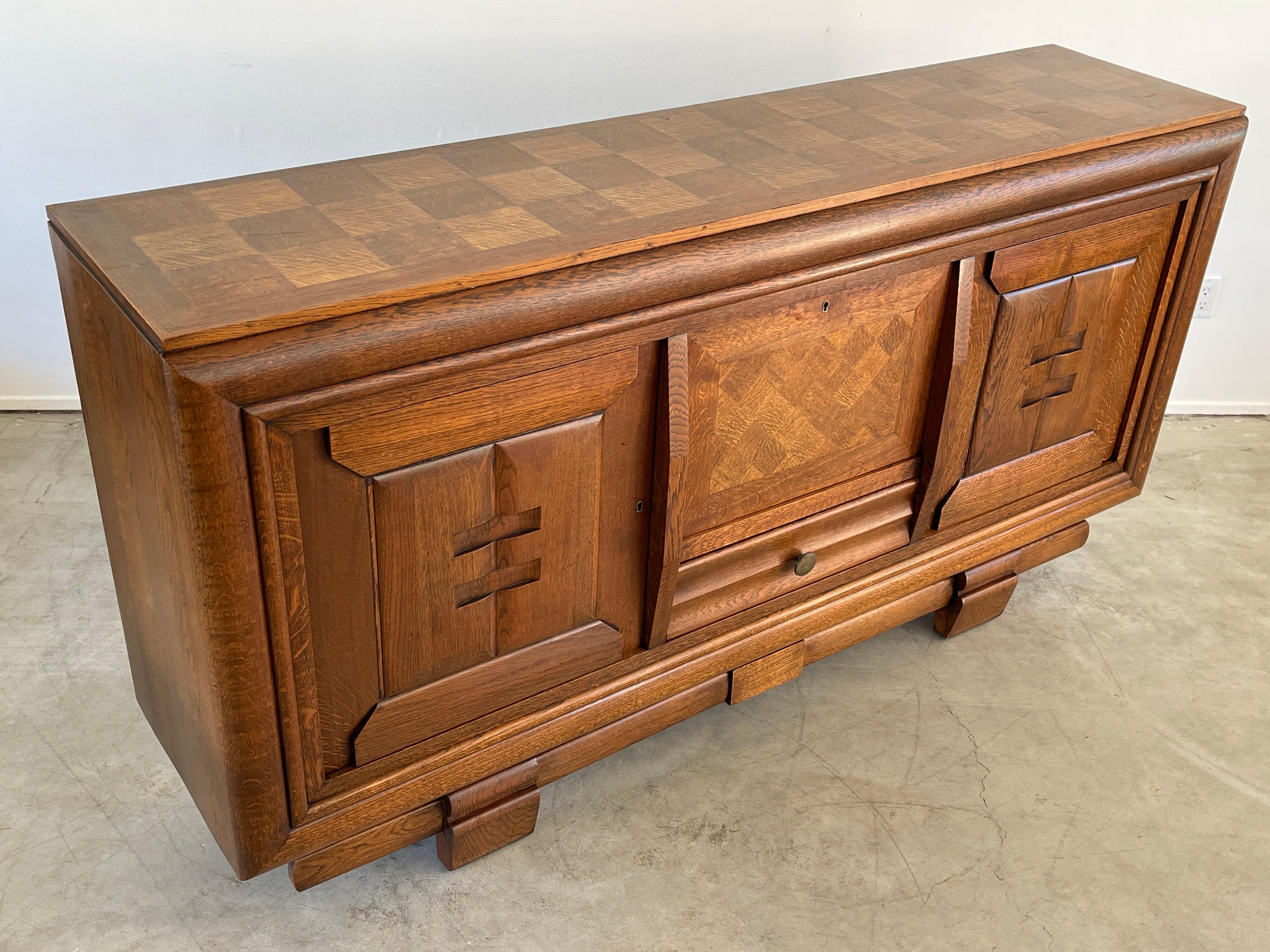 French Floating Sideboard, 1940's For Sale 1