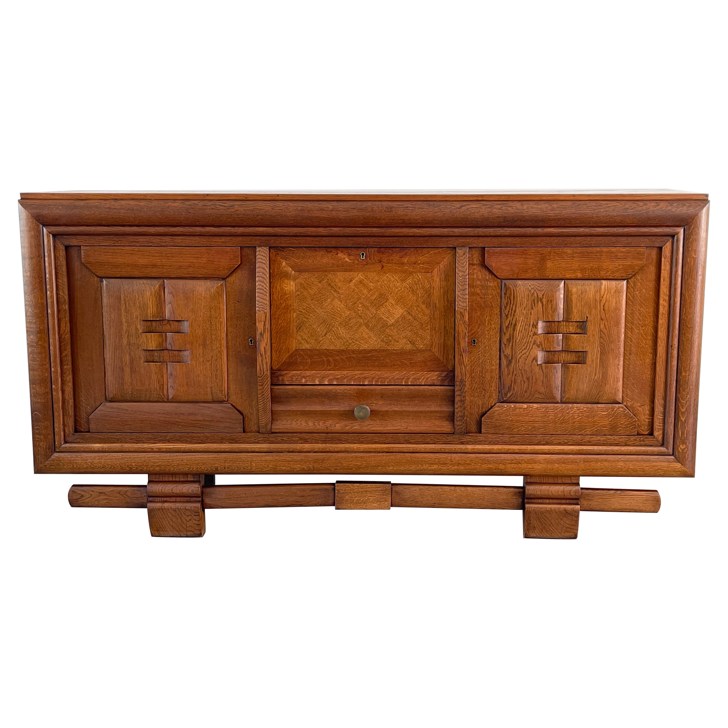 French Floating Sideboard, 1940's
