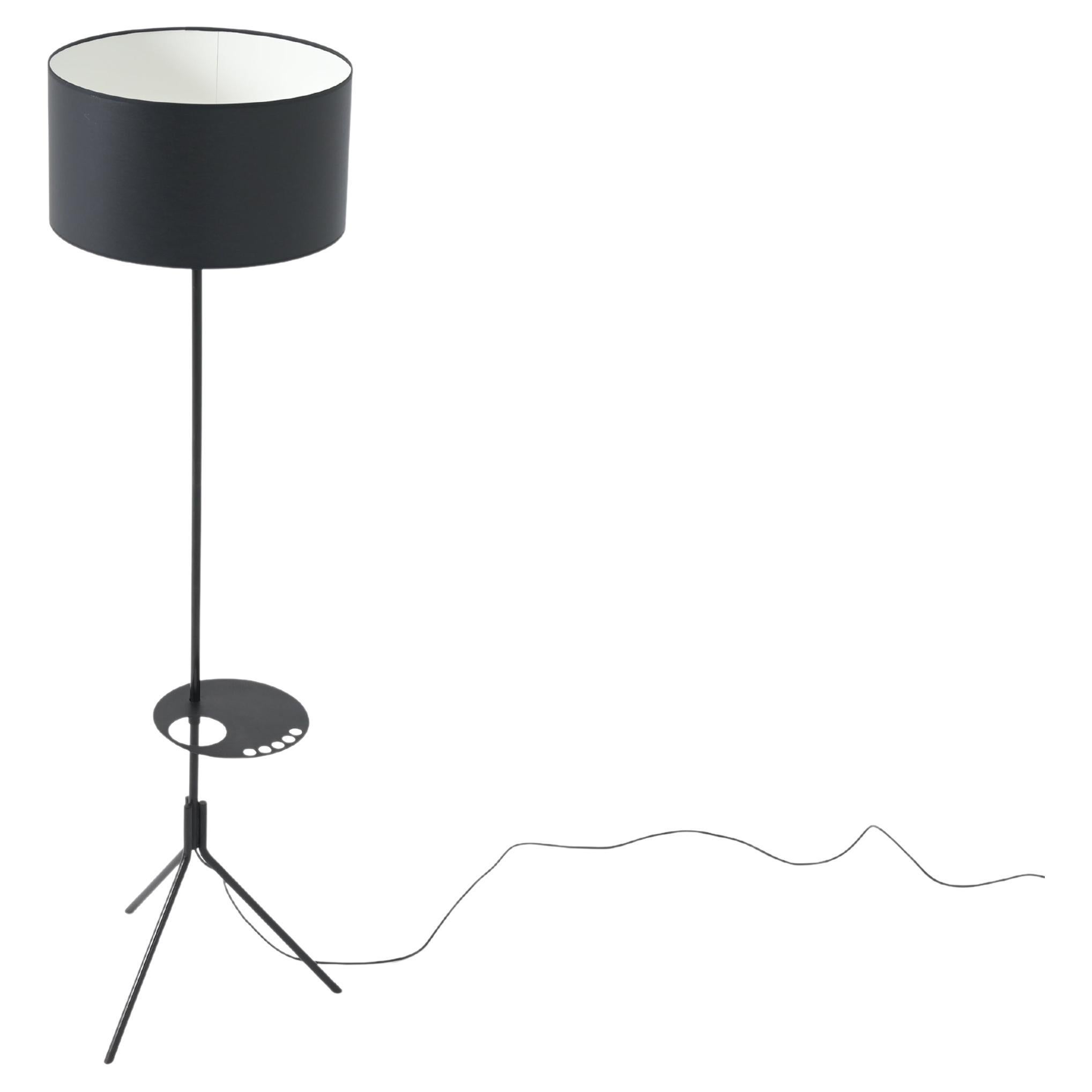 French Floor Lamp attributed to Mathieu Matégot For Sale