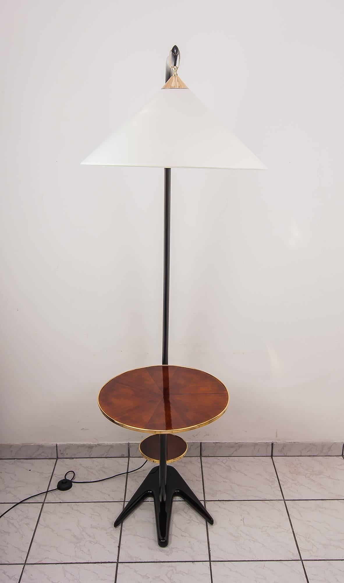 French Floor Lamp, circa 1950s 1
