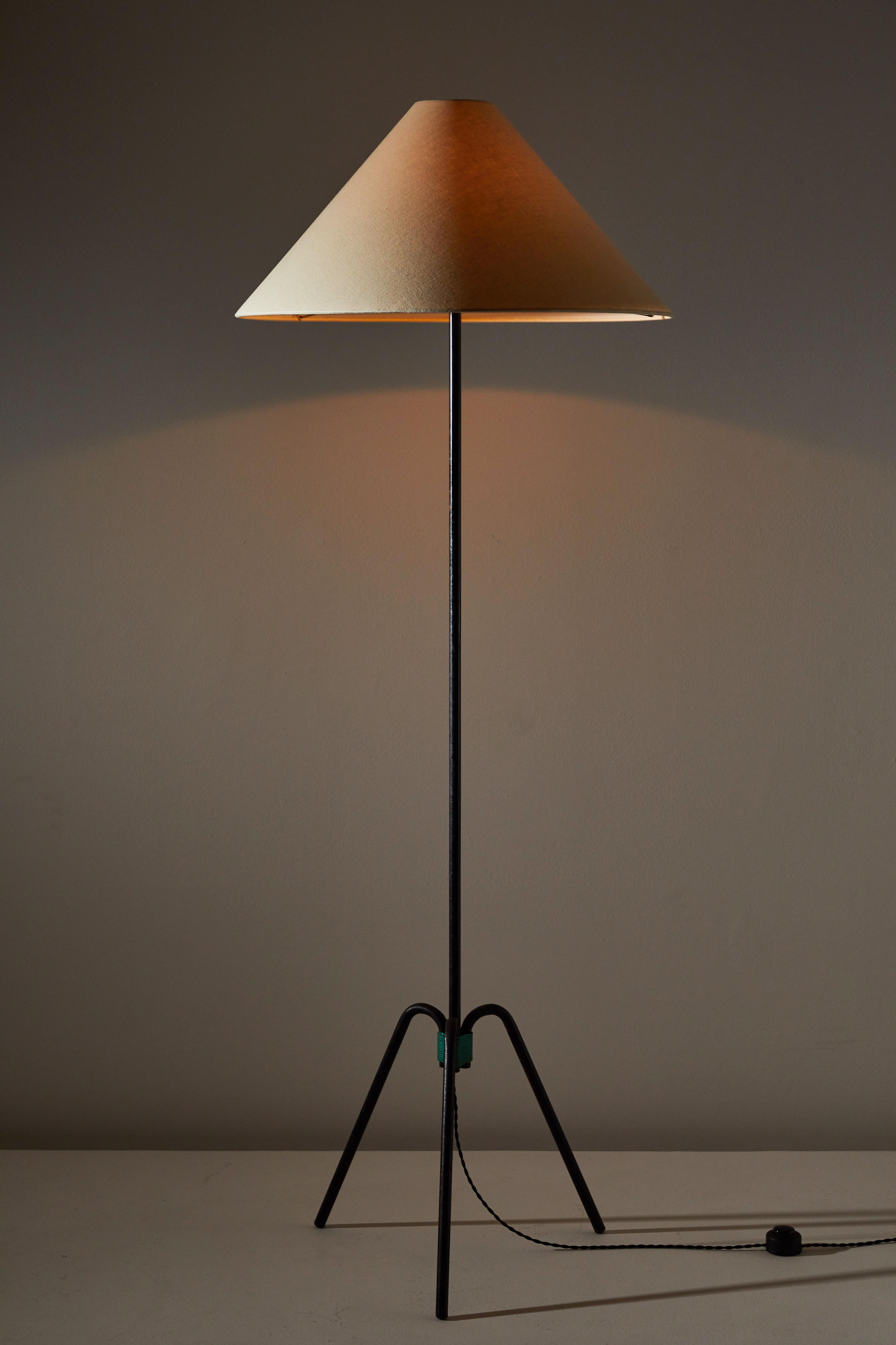 Mid-Century Modern French Floor Lamp