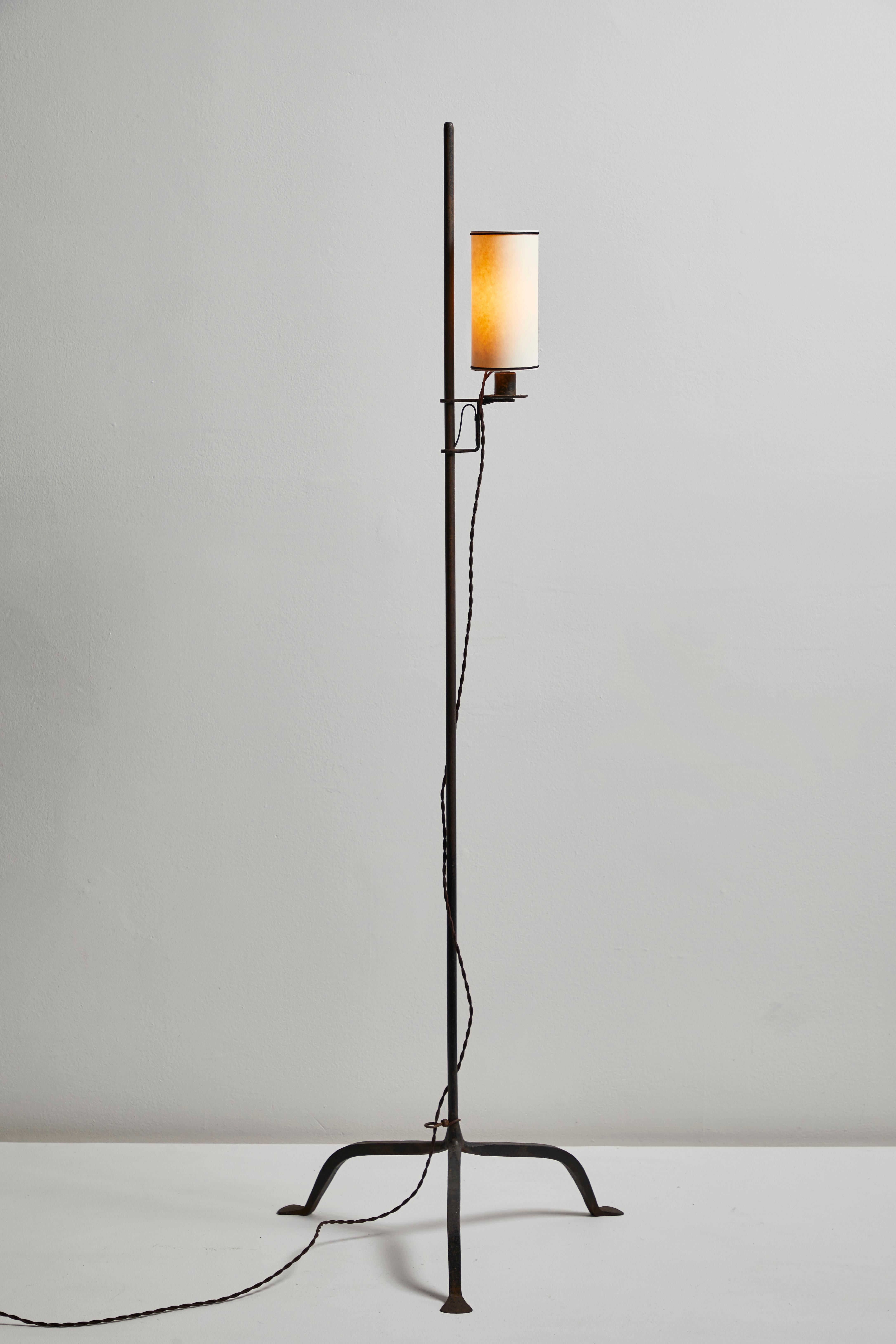 Mid-Century Modern French Floor Lamp