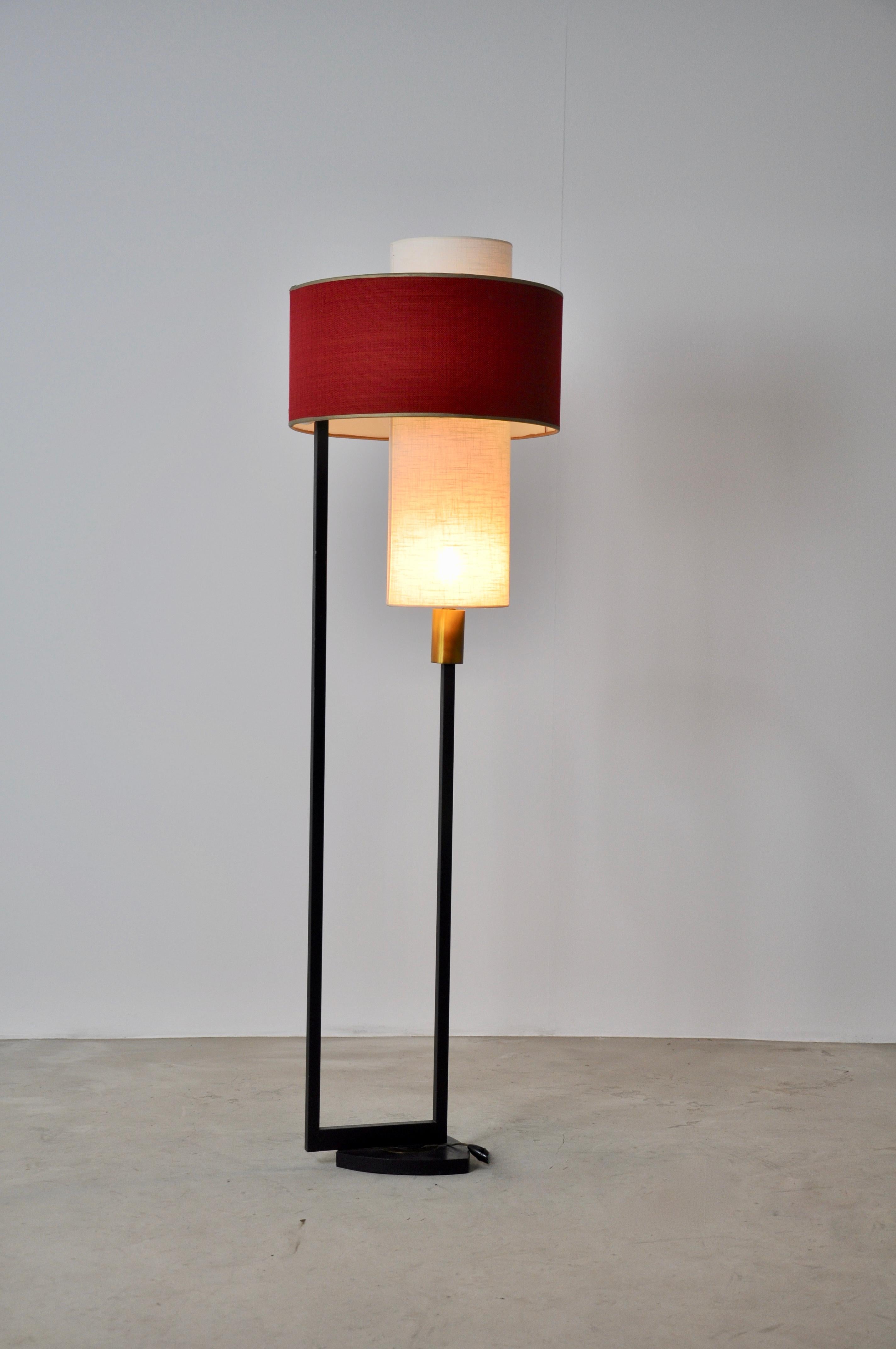 French Floor Lamp from Arlus, 1950s 4