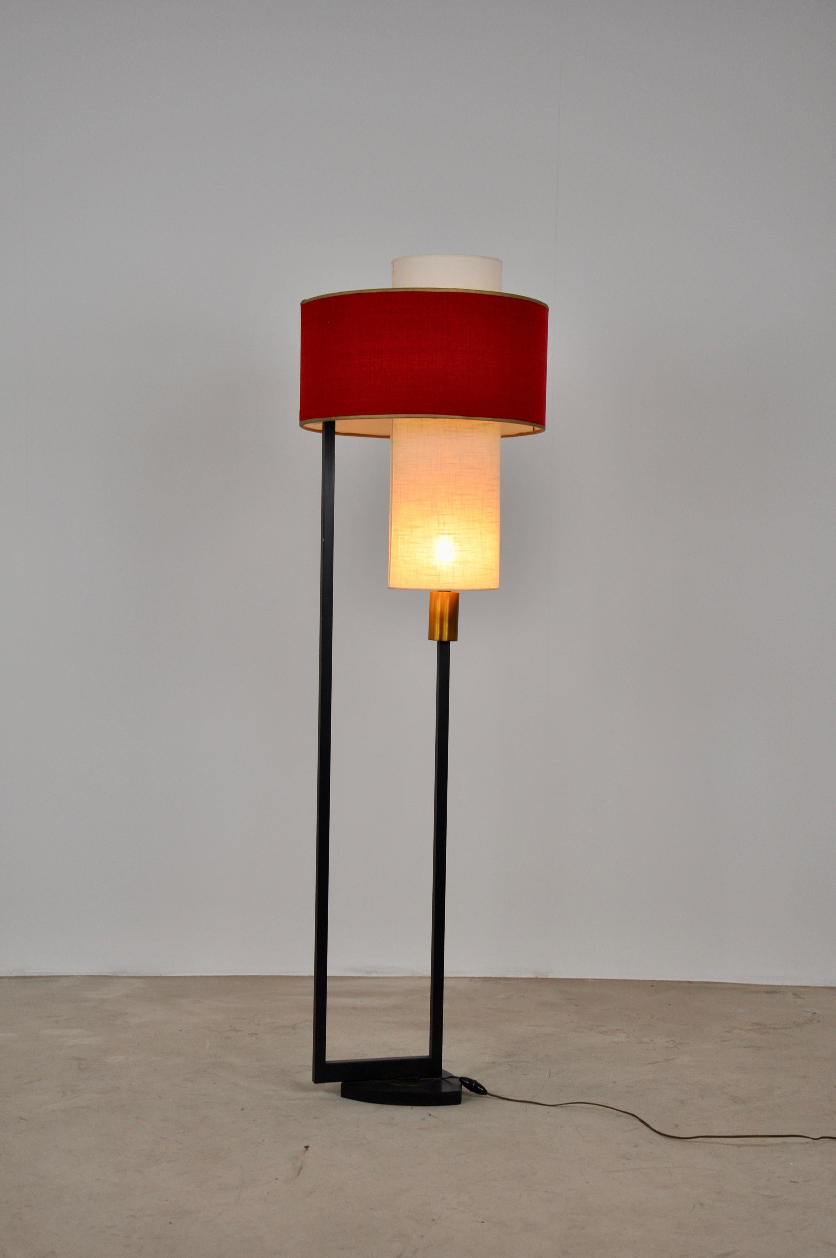 French Floor Lamp from Arlus, 1950s 1