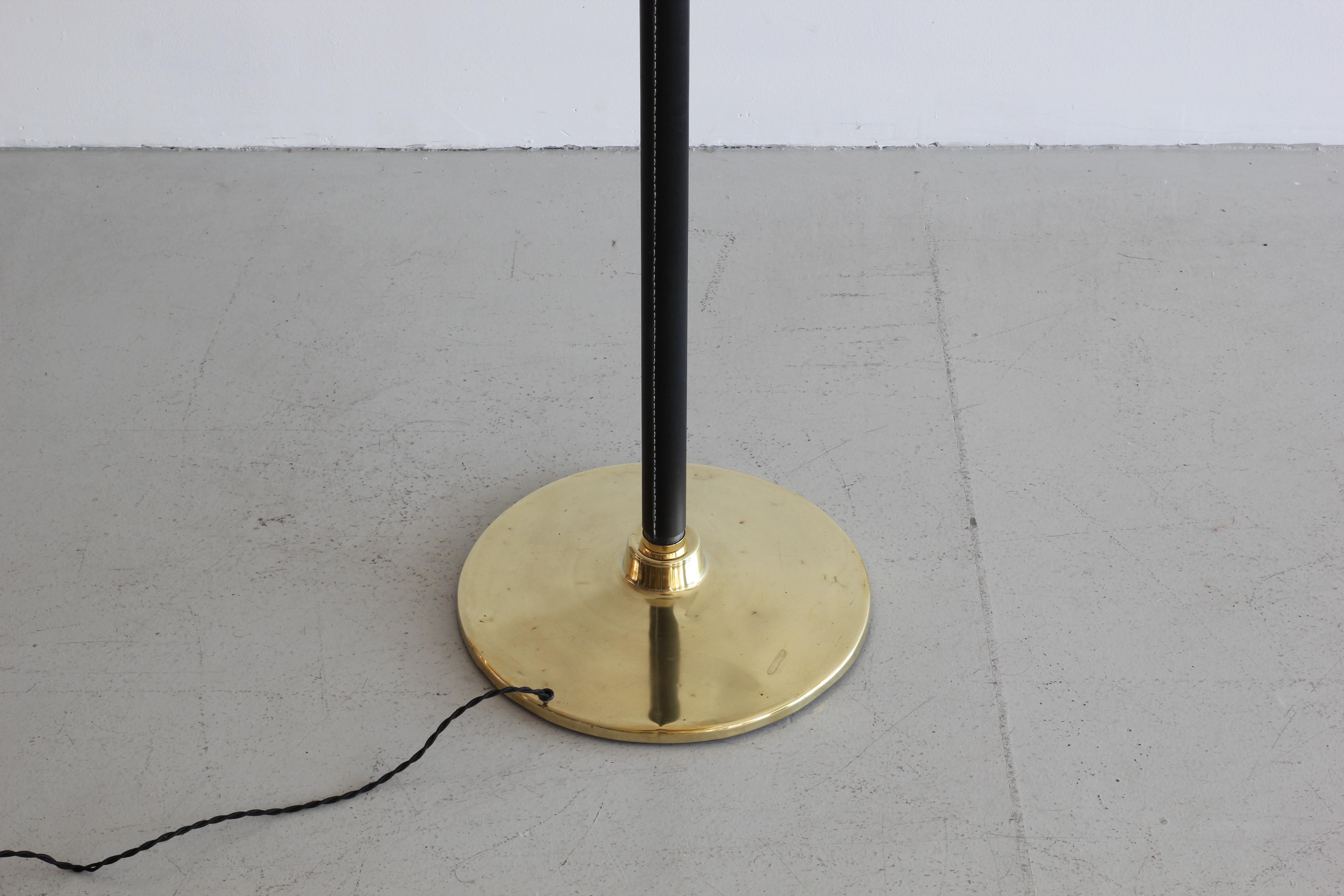 French Floor Lamp in the Style of Jacques Adnet 1