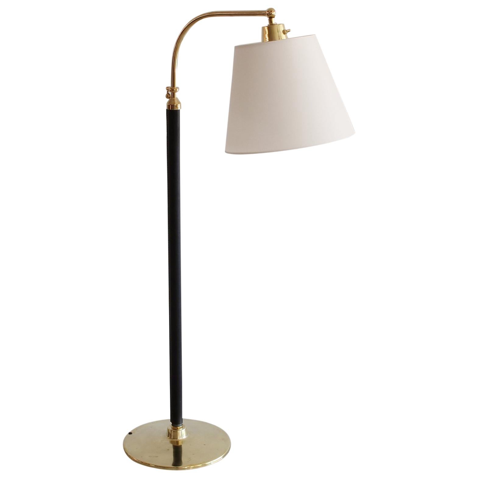 French Floor Lamp in the Style of Jacques Adnet