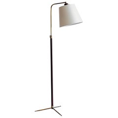 French Floor Lamp in the Style of Jacques Adnet