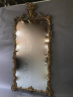 French Floral Bouquet Themed Ballroom Mirror