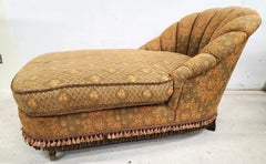 French Floral Roses Chaise Lounge by Carol Hicks Bolton for E J Victor