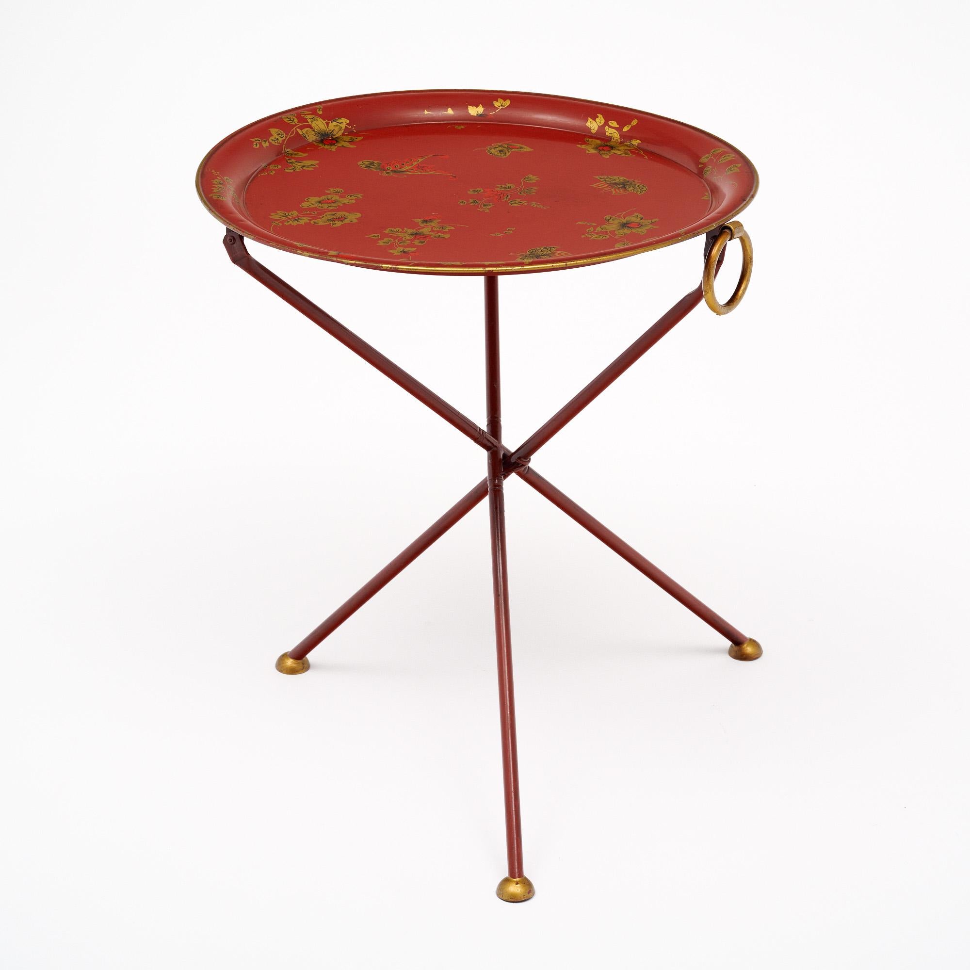 French Folding Art Deco Tea Table 1