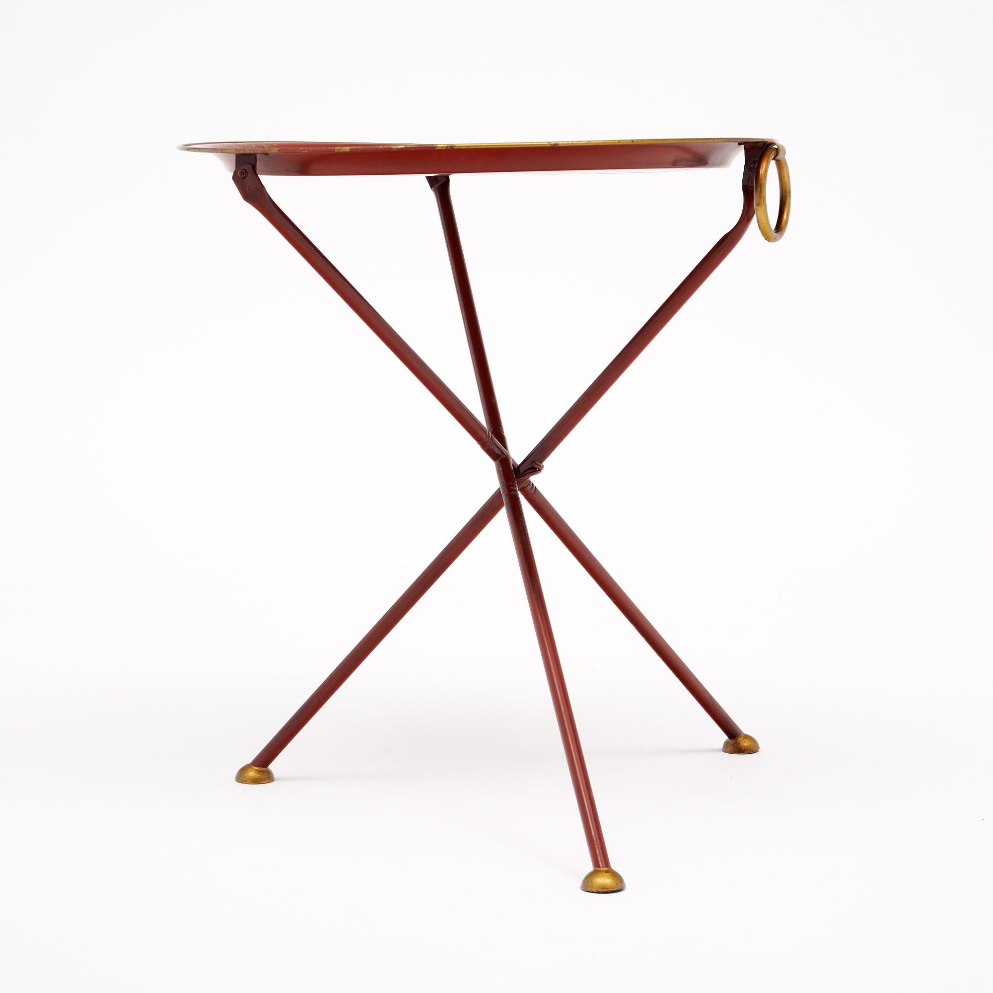 French Folding Art Deco Tea Table 2