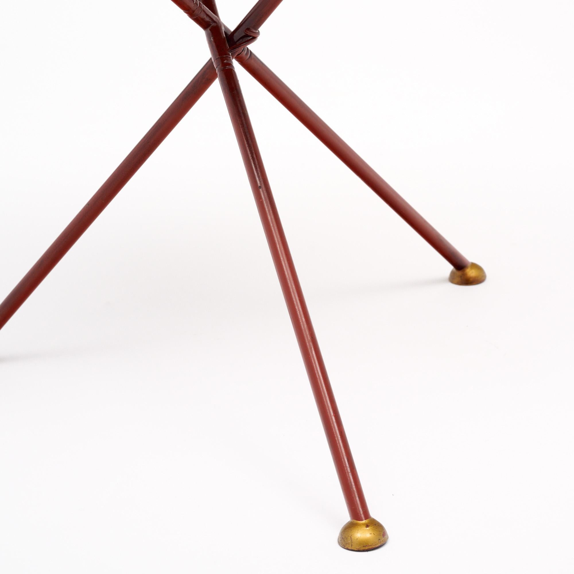 French Folding Art Deco Tea Table 3