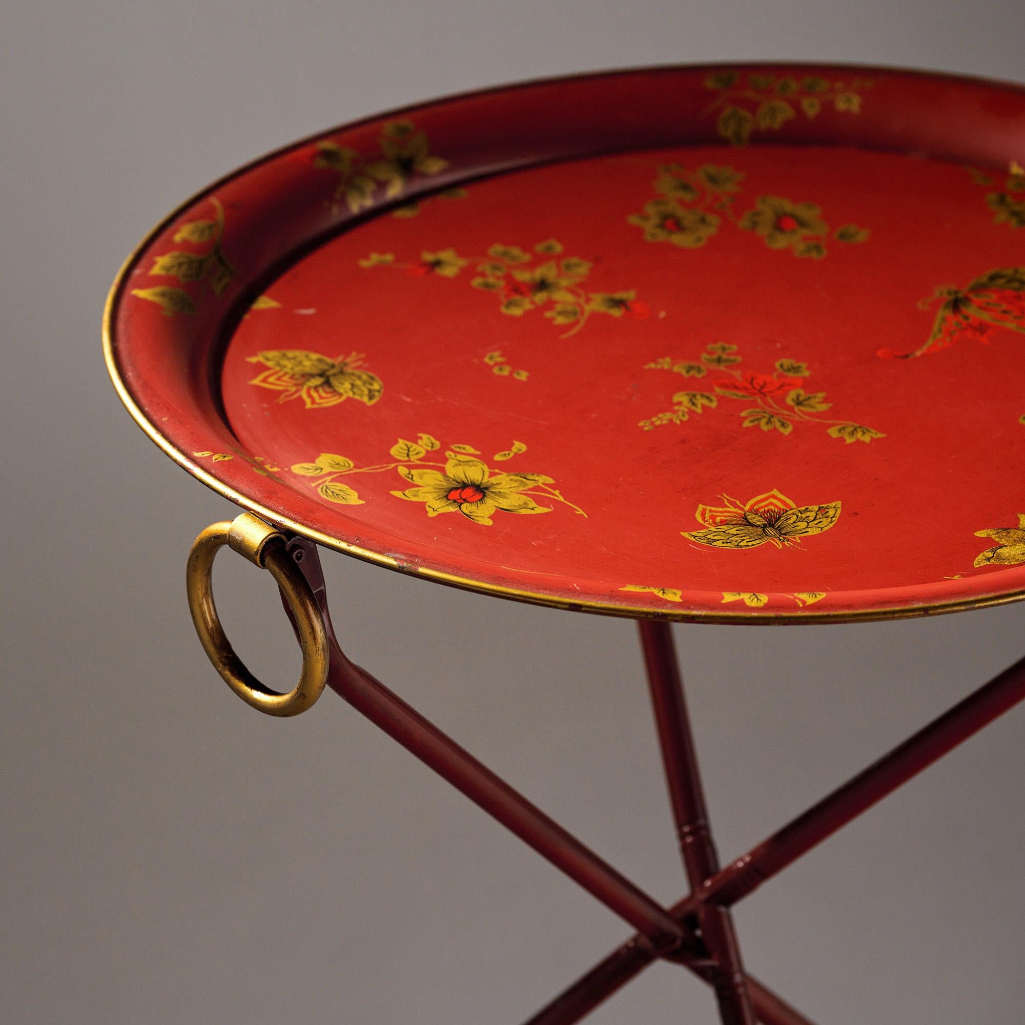 French Folding Art Deco Tea Table 4