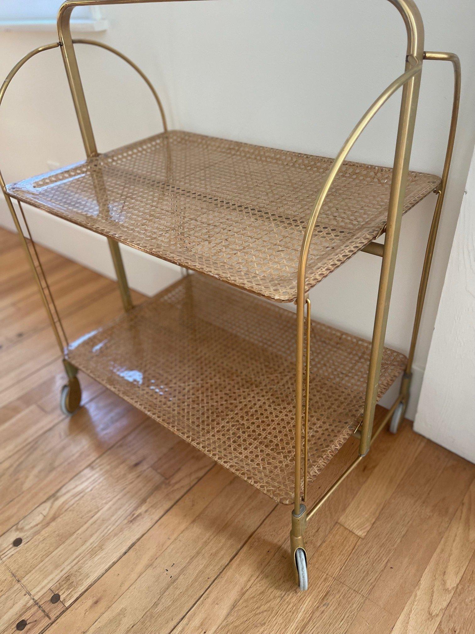 French Folding Cart In Excellent Condition For Sale In Studio City, CA