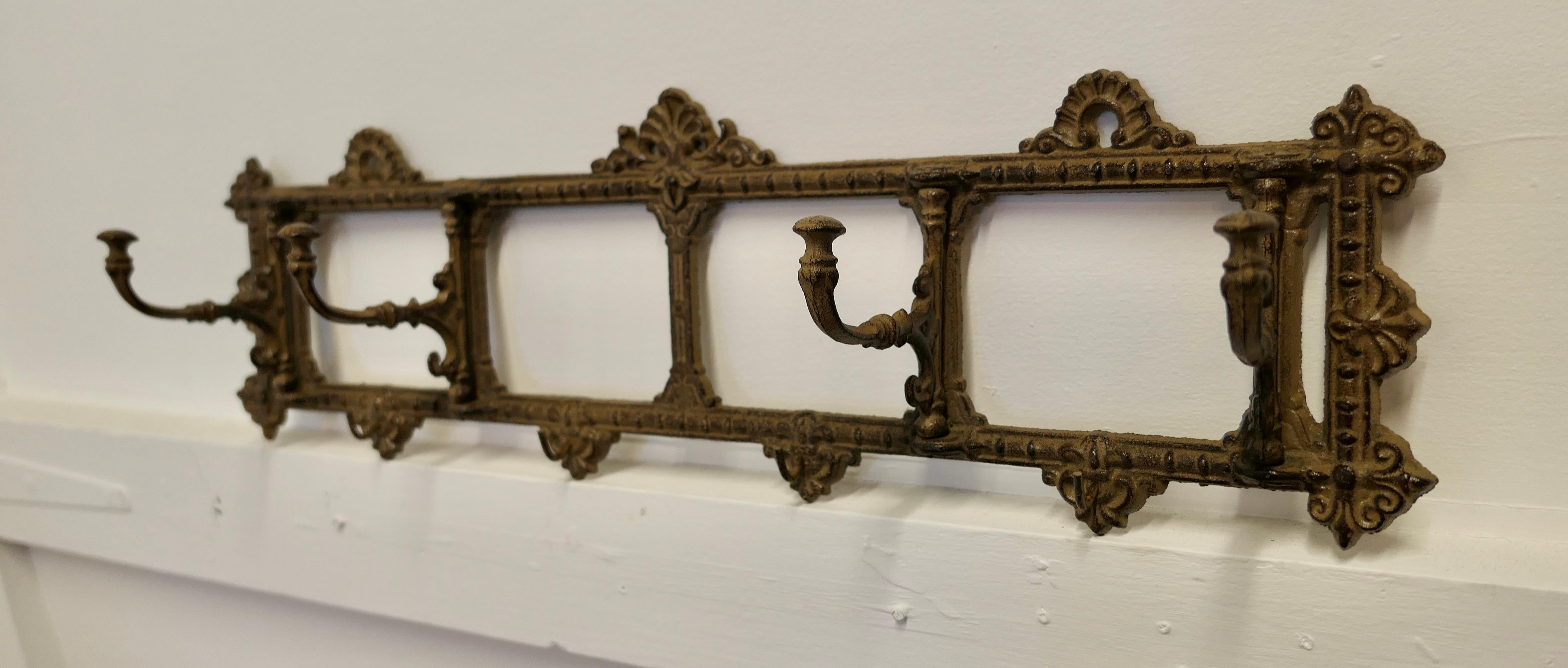 French Provincial French Folding Coat Hook Rack