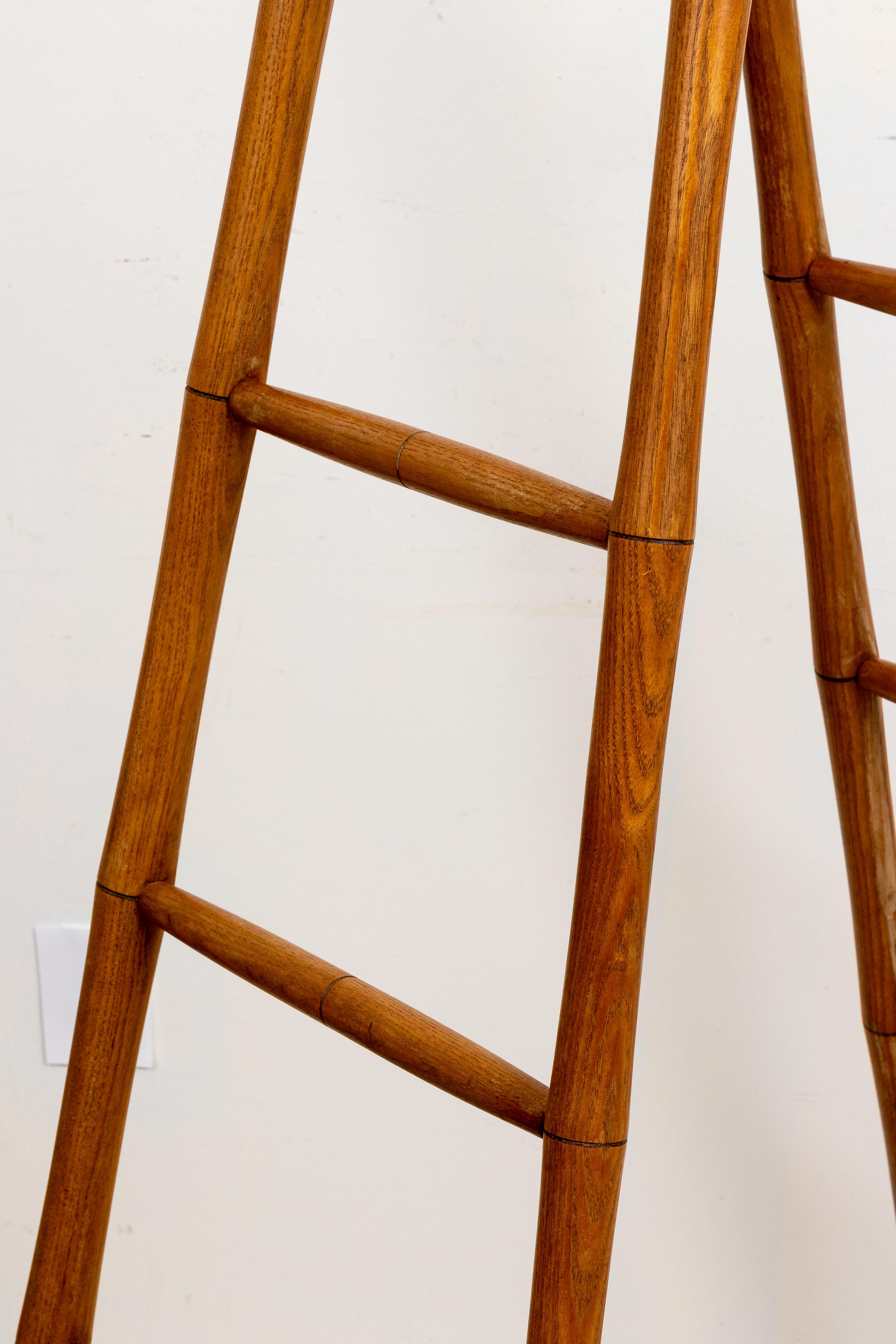 Country French Folding Library Ladder