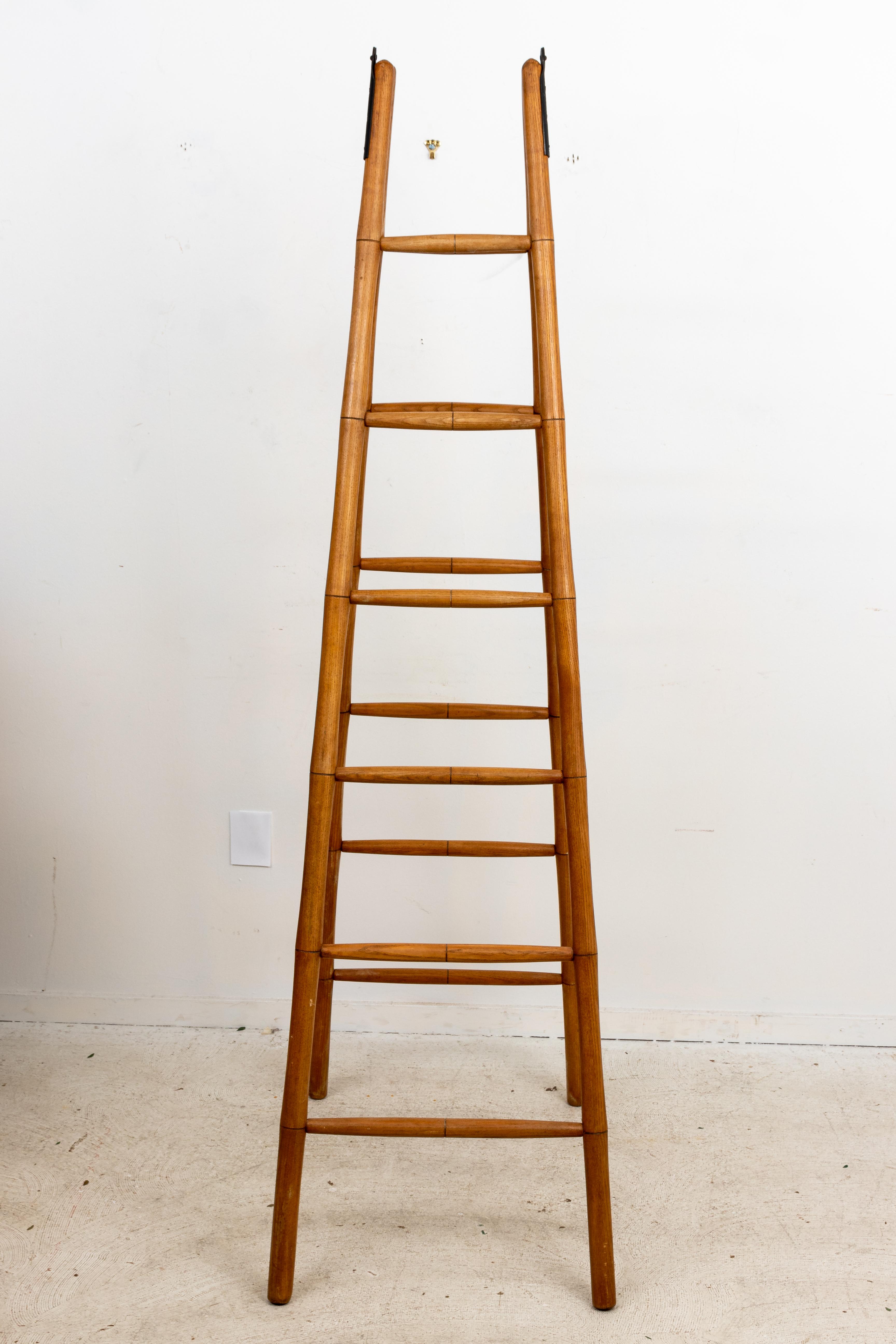 20th Century French Folding Library Ladder